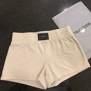 SOLD OUT Talentless Women’s Boxing Shorts in Bone